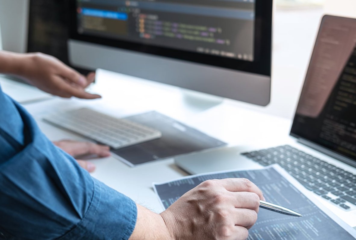 wordpress code laptop